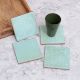 Decorative Handmade Wooden Coasters for Decor - Pack of 4